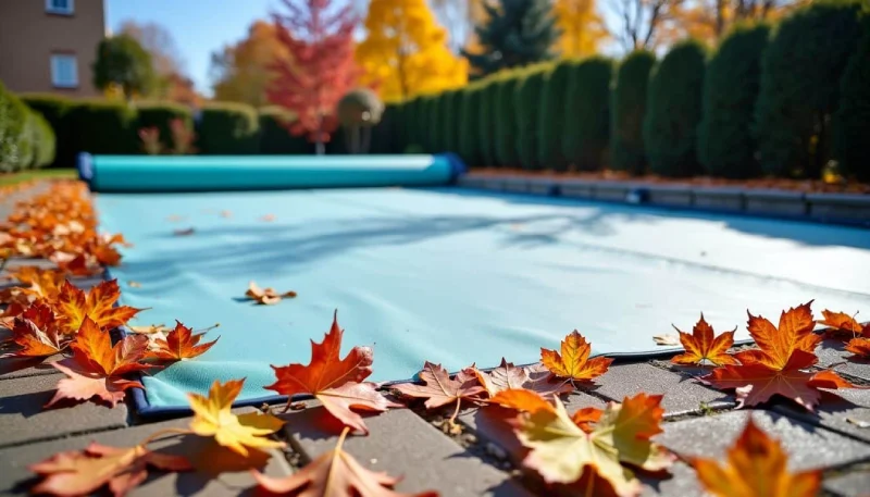 mantener la piscina en temporada de otoño