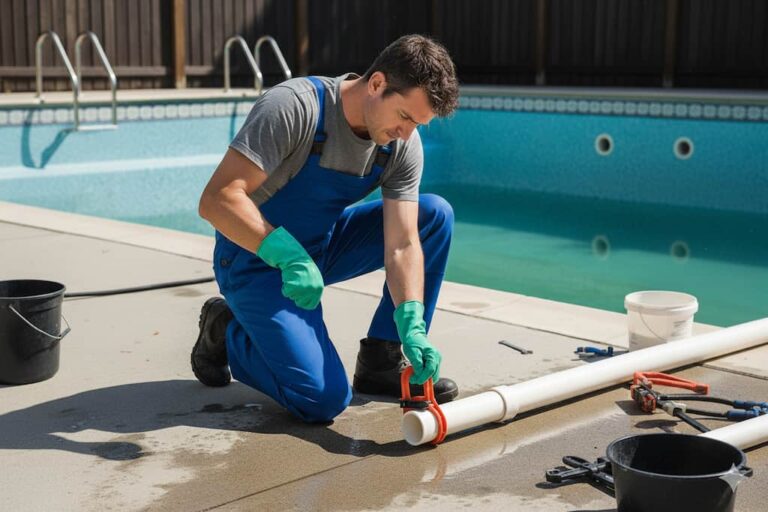 mi piscina pierde agua y no se por donde