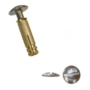 Tornillo para anclaje de latón 10mm