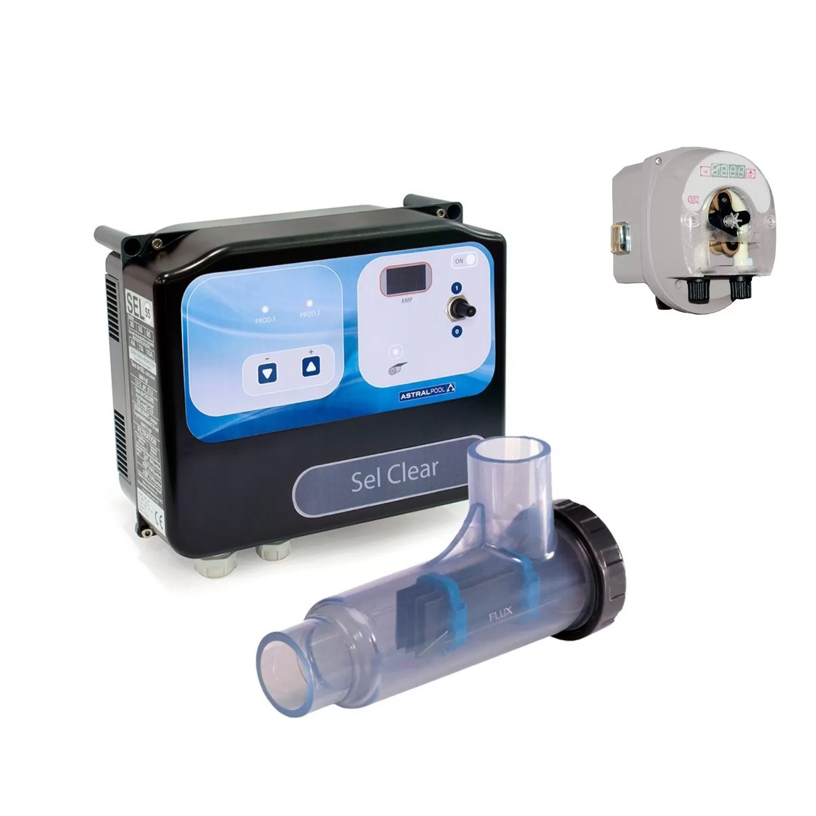 SEL CLEAR+BOMBA PH E-SERIES