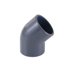 Codo PVC 50-45º encolar
